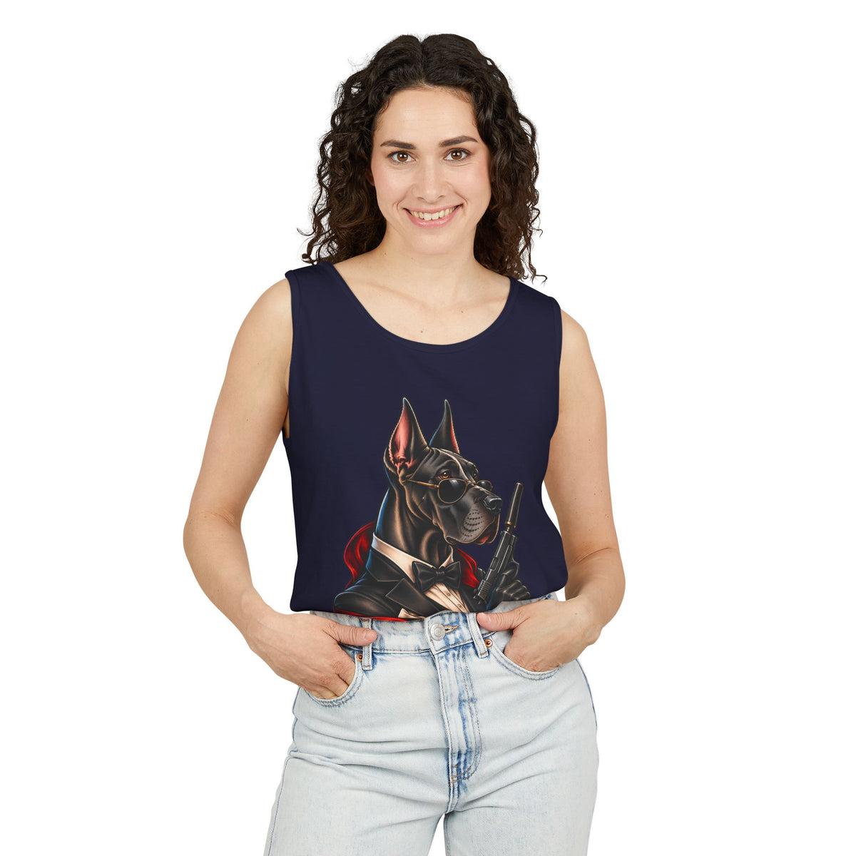 WF Tattoo Great Dane James Bond Tank