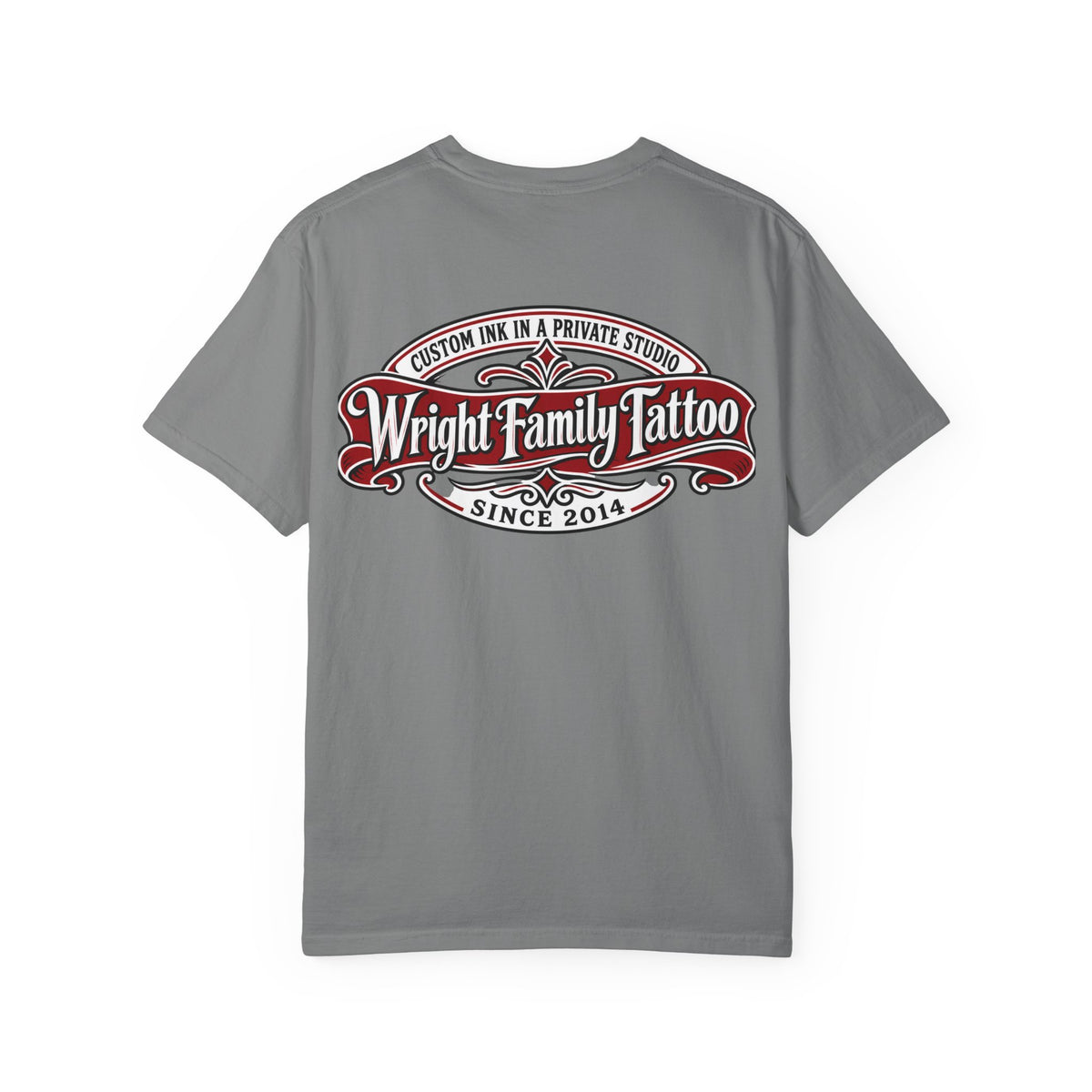 Tattoo Shop T-Shirt — Wright Family Tattoo Logo Tee