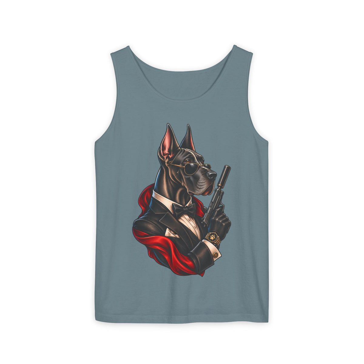WF Tattoo Great Dane James Bond Tank