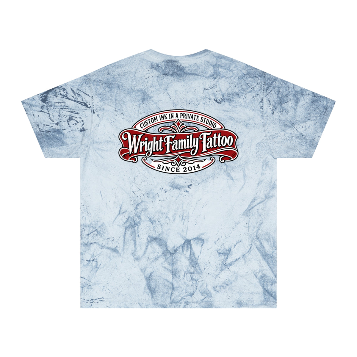 Tattoo Studio Dog Tattoo T-Shirt — Wright Family Tattoo Logo Tee