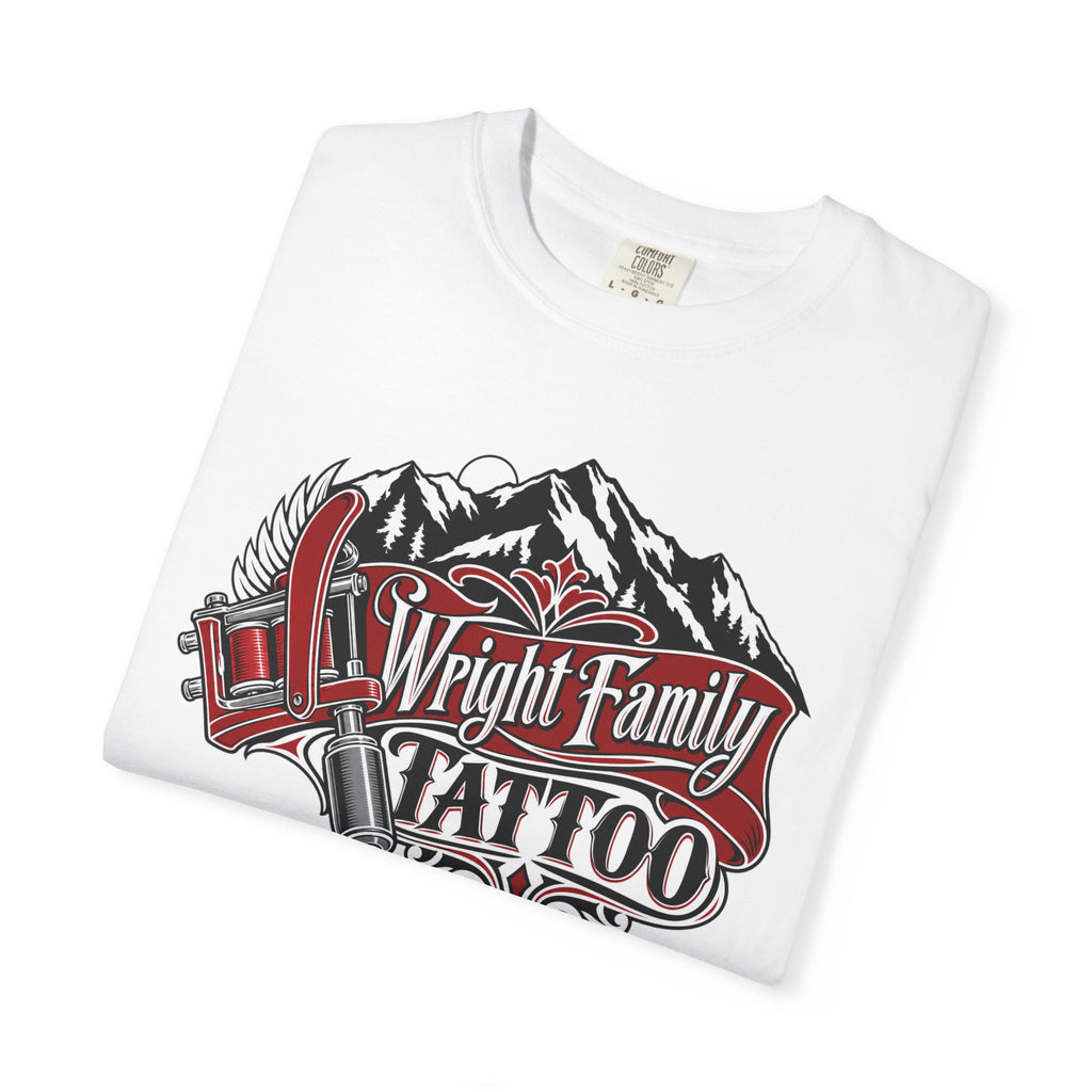 Tattoo Shop T-Shirt — Wright Family Tattoo Logo Tee