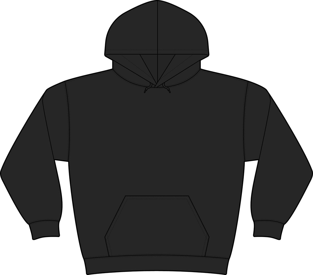 Wright Family Tattoo Club Fleece Hoodie — Small Chest Logo Crewneck Pullover