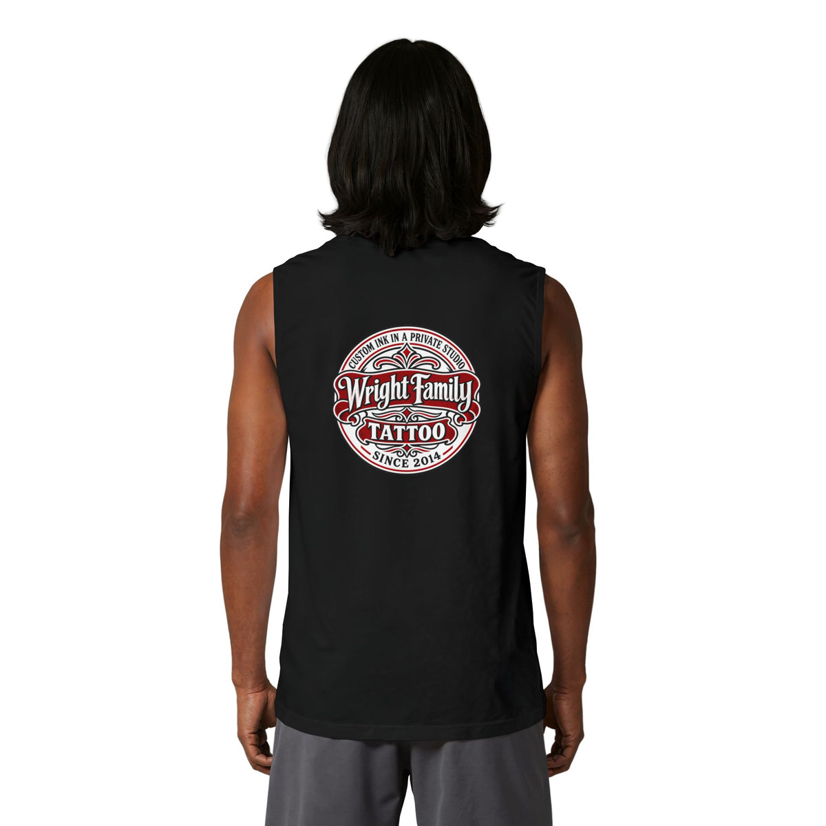 WF Tattoo “Working Hands” Unisex Muscle Tank