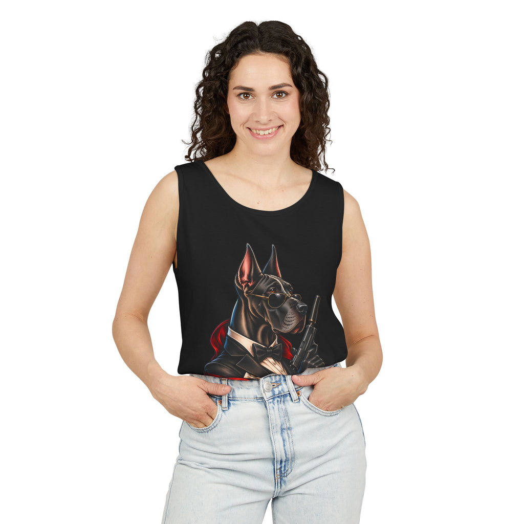 WF Tattoo Great Dane James Bond Tank