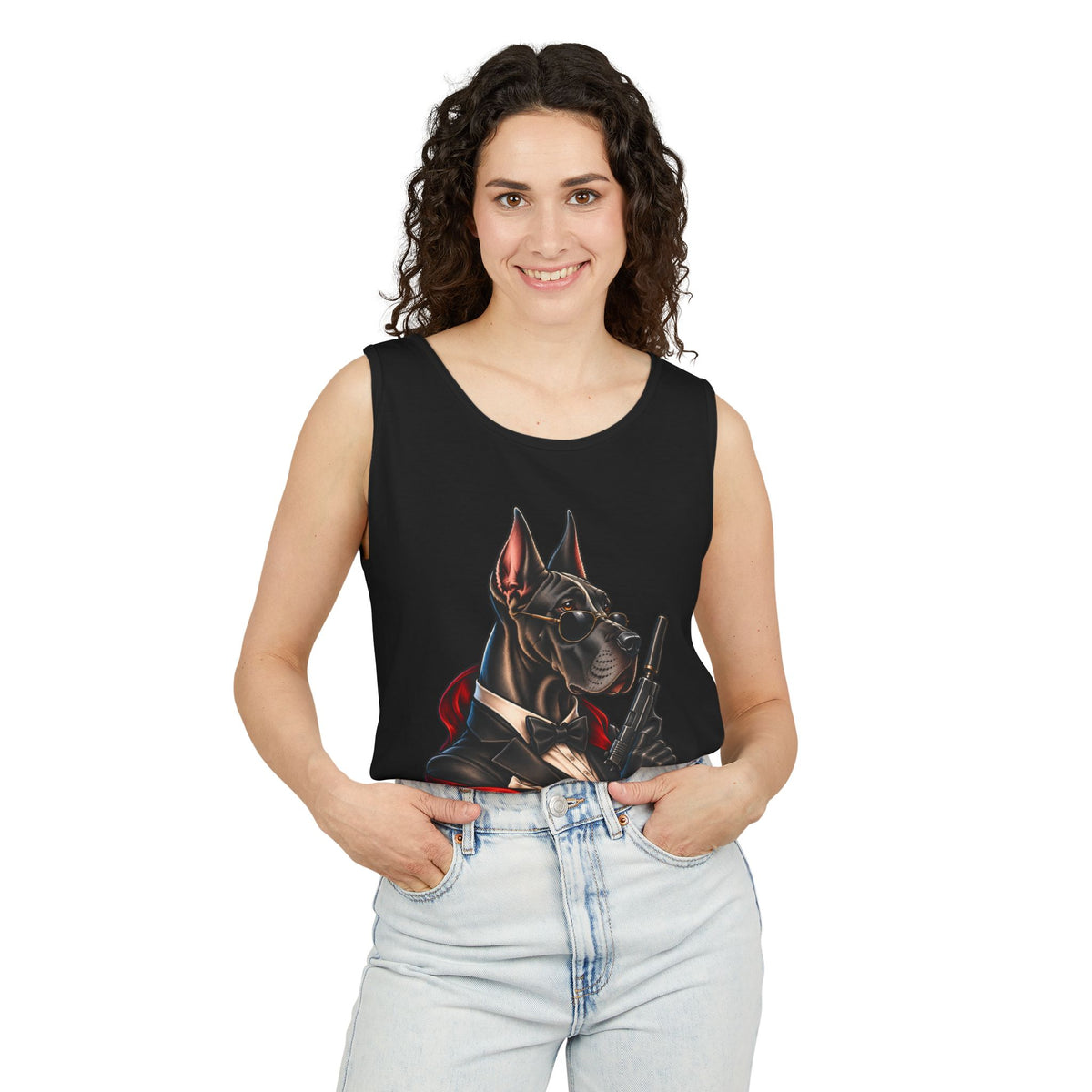WF Tattoo Great Dane James Bond Tank