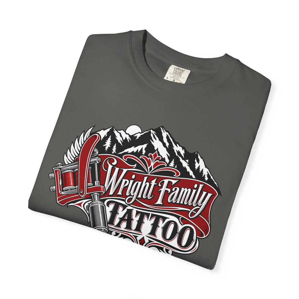 Tattoo Shop T-Shirt — Wright Family Tattoo Logo Tee