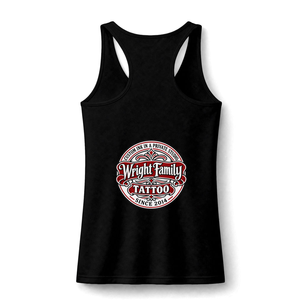 WF Tattoos Large dog Lava Tank