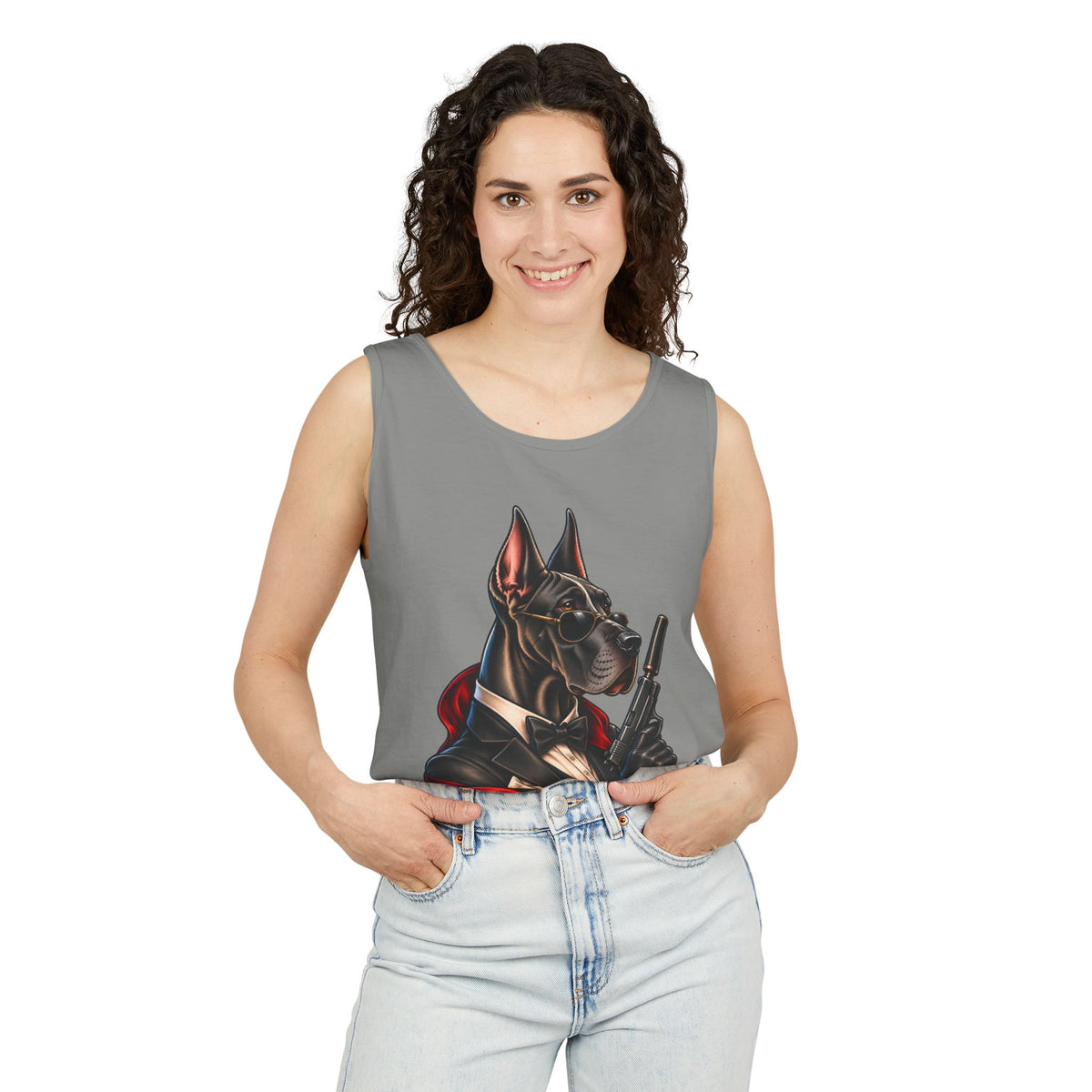 WF Tattoo Great Dane James Bond Tank