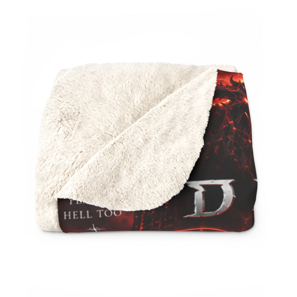 Halo/Diablo IIII Danes Sherpa Blanket