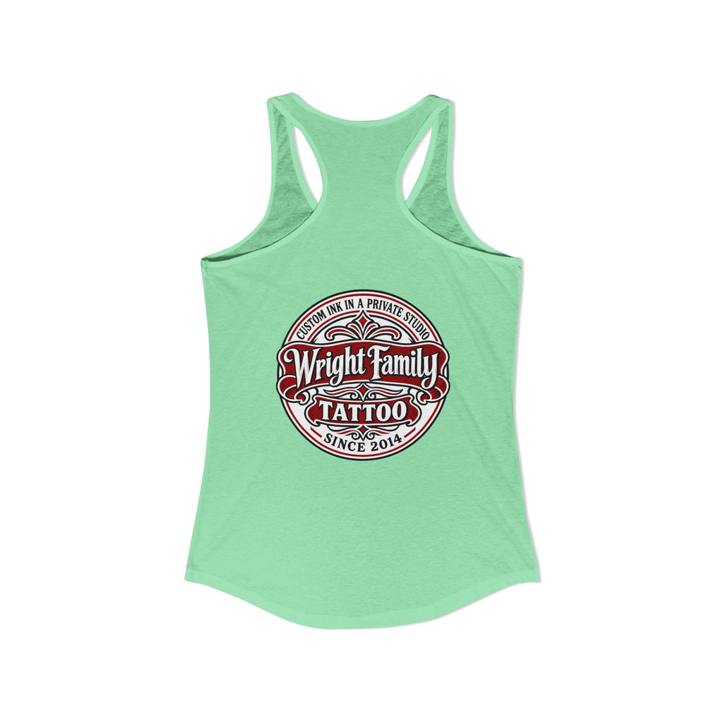 Women's Wright Family Tattoo Racerback Tank