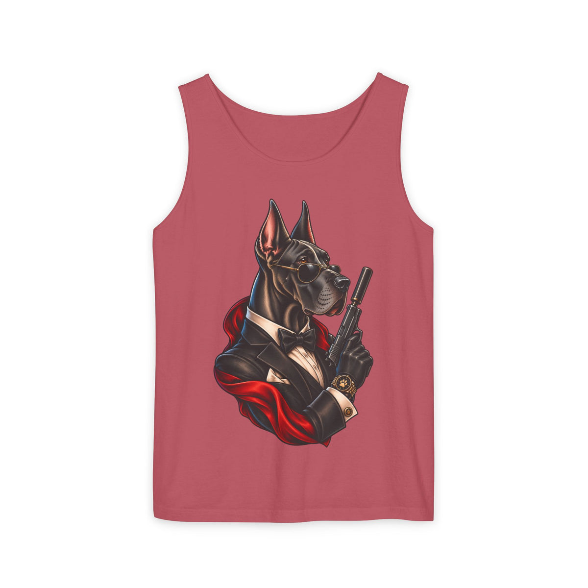 WF Tattoo Great Dane James Bond Tank