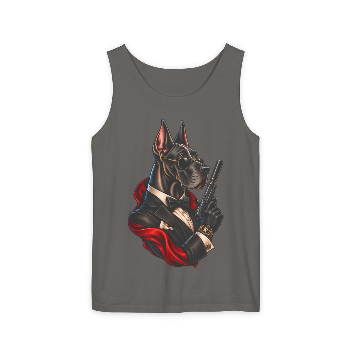 WF Tattoo Great Dane James Bond Tank