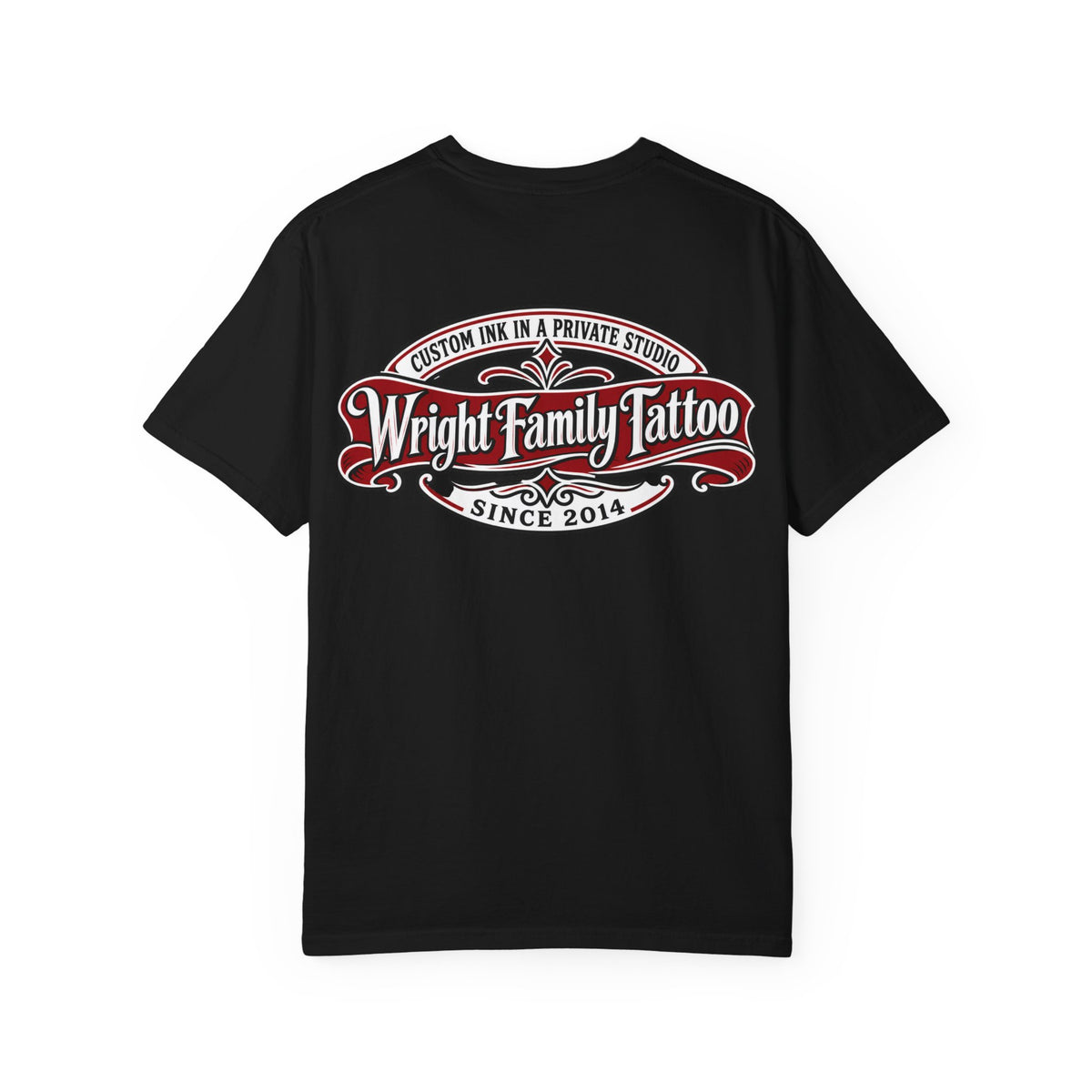 Tattoo Shop T-Shirt — Wright Family Tattoo Logo Tee