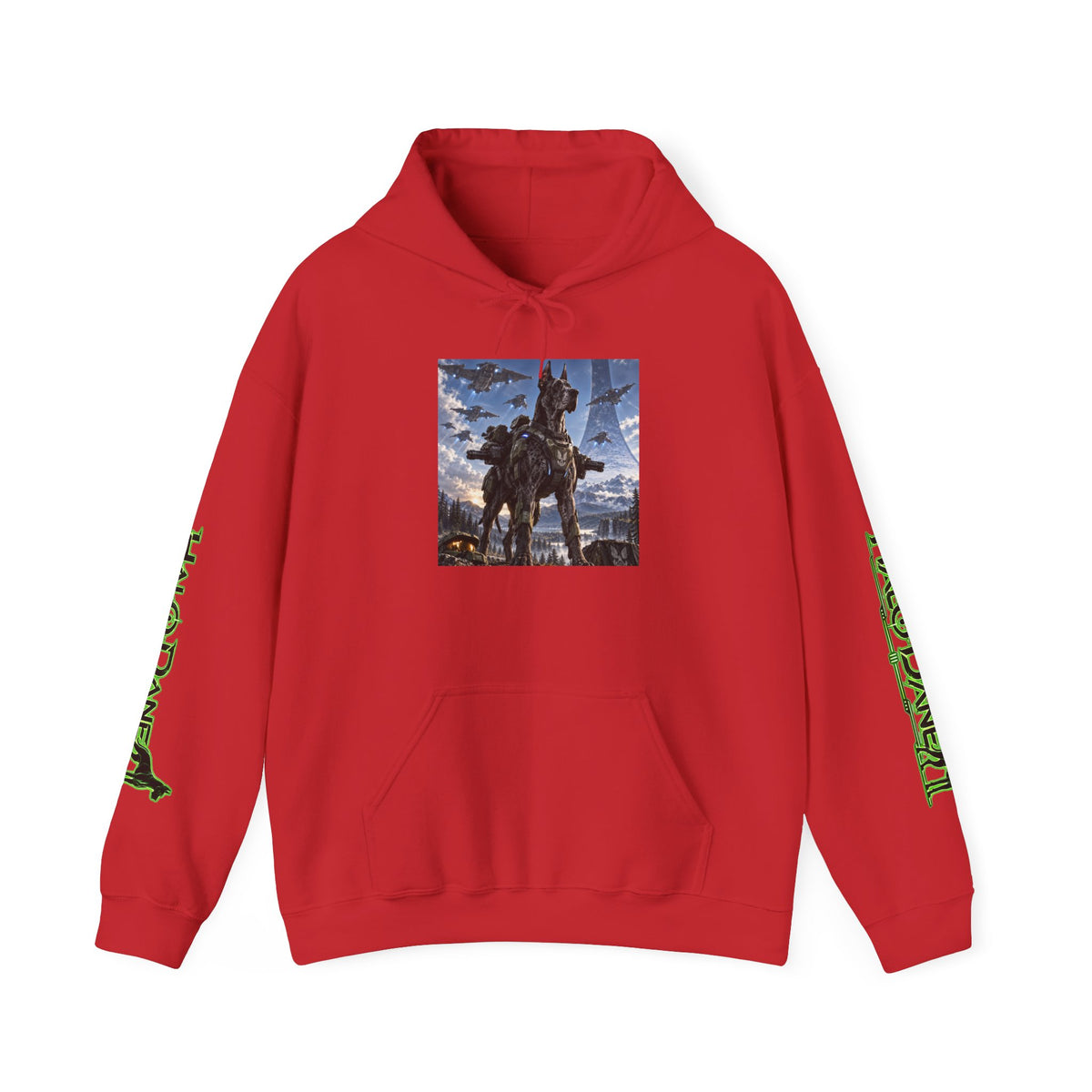 Halo Infinite Master Chief Hoodie — Video Game Dane Squad Pullover