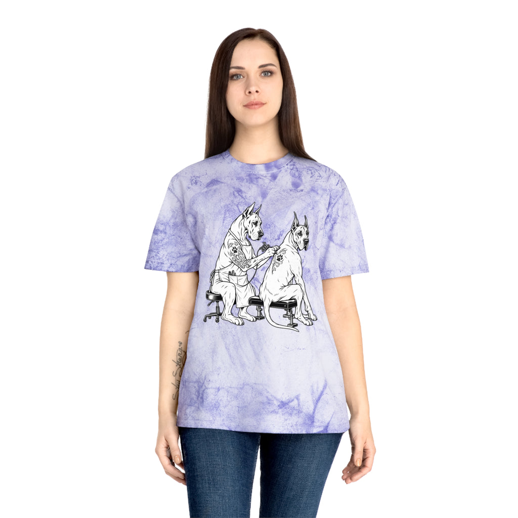 Tattoo Studio Dog Tattoo T-Shirt — Wright Family Tattoo Logo Tee
