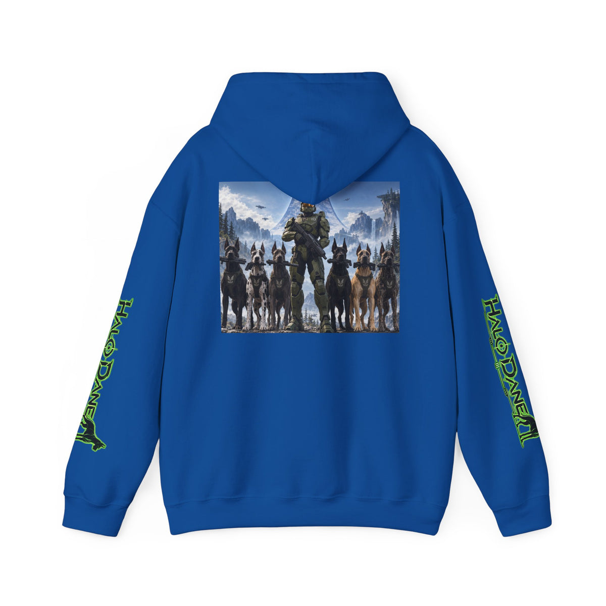 Halo Infinite Master Chief Hoodie — Video Game Dane Squad Pullover