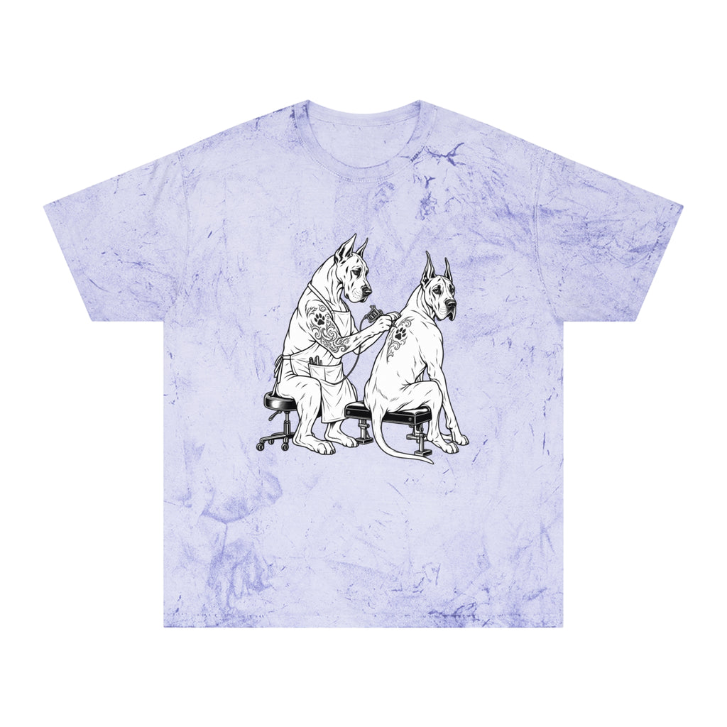 Tattoo Studio Dog Tattoo T-Shirt — Wright Family Tattoo Logo Tee