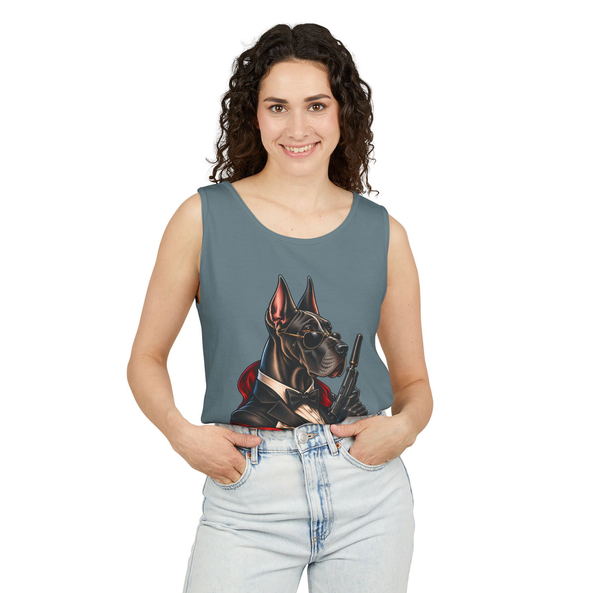 WF Tattoo Great Dane James Bond Tank