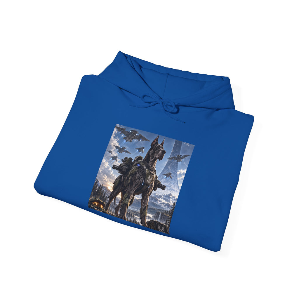 Halo Infinite Master Chief Hoodie — Video Game Dane Squad Pullover