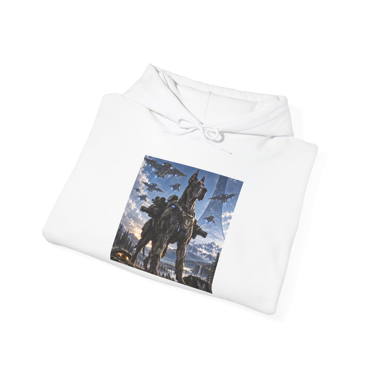 Halo Infinite Master Chief Hoodie — Video Game Dane Squad Pullover