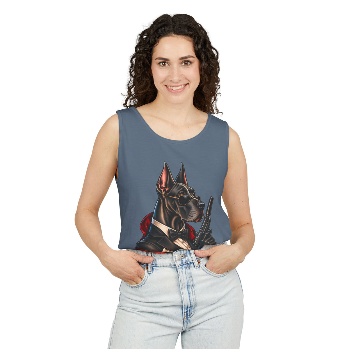 WF Tattoo Great Dane James Bond Tank