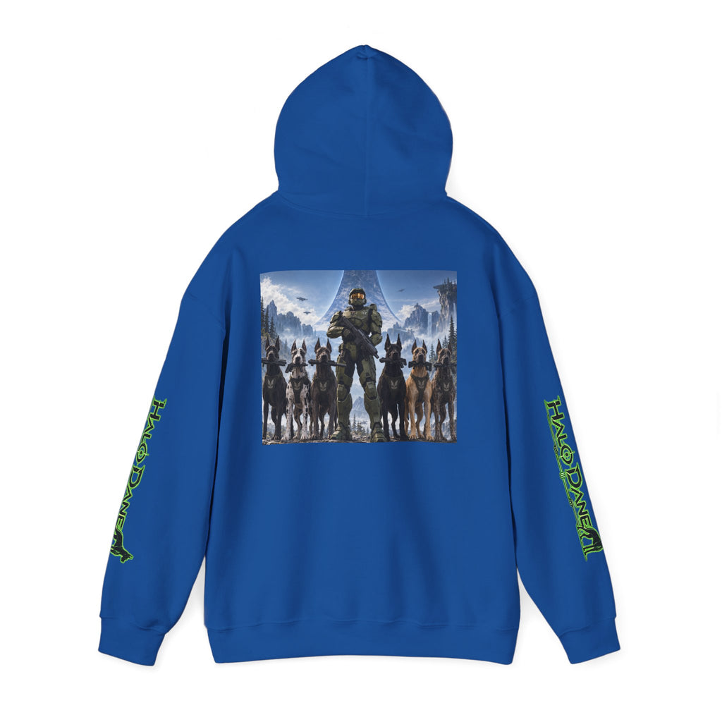 Halo Infinite Master Chief Hoodie — Video Game Dane Squad Pullover