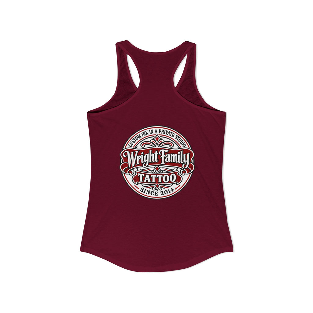 Women's Wright Family Tattoo Racerback Tank