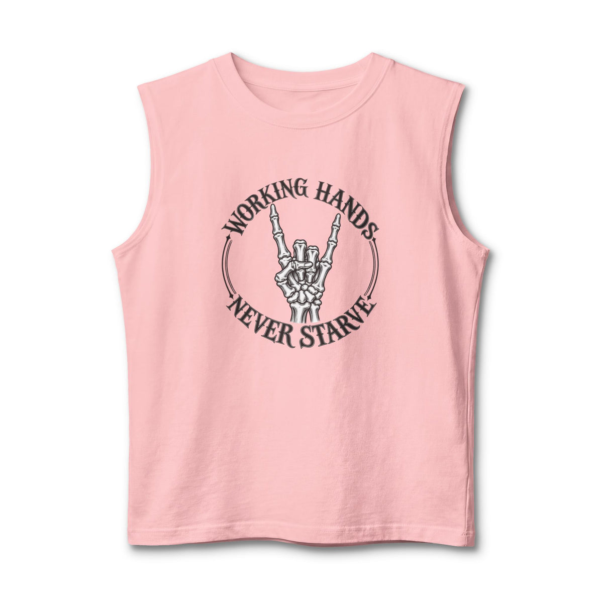 WF Tattoo “Working Hands” Unisex Muscle Tank