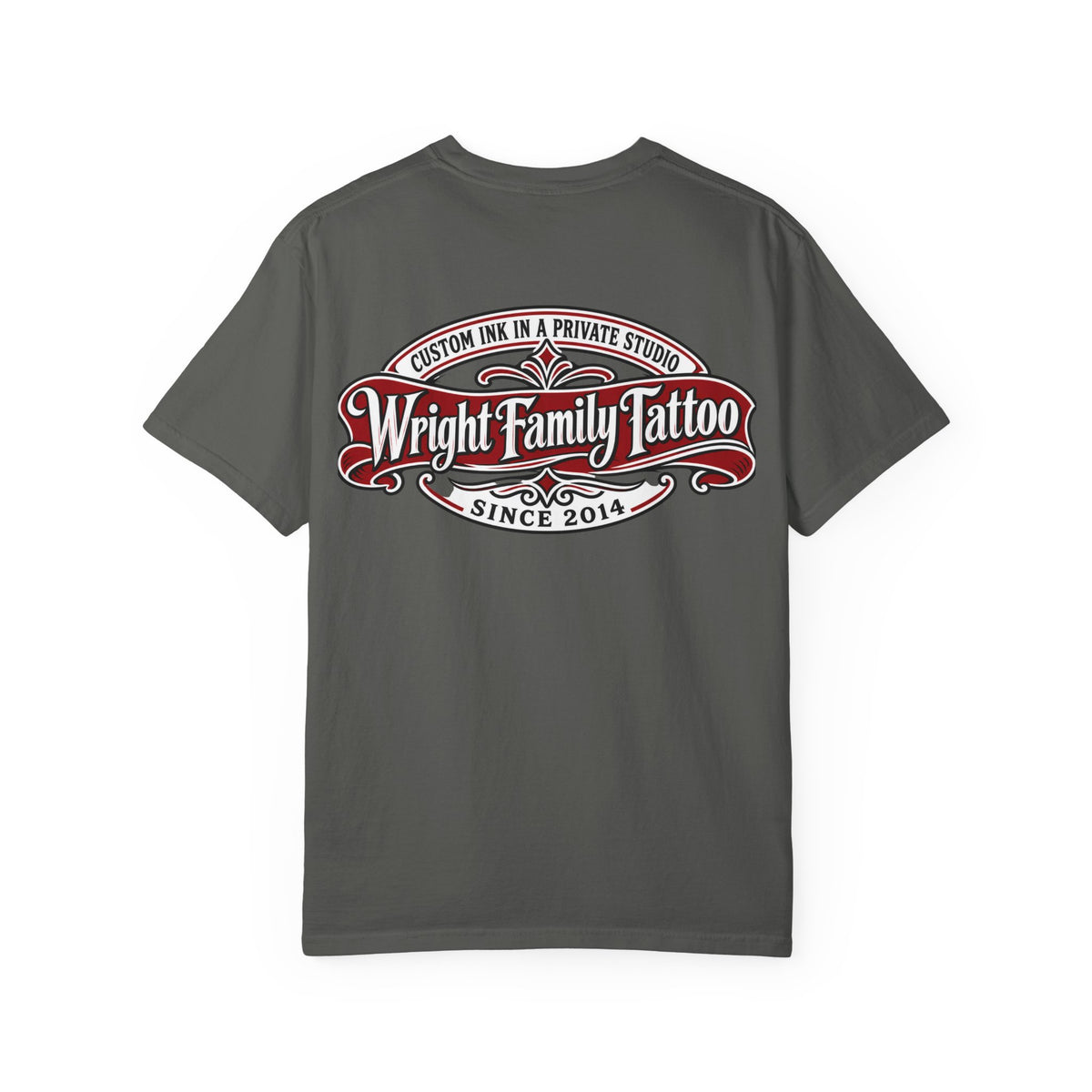 Tattoo Shop T-Shirt — Wright Family Tattoo Logo Tee
