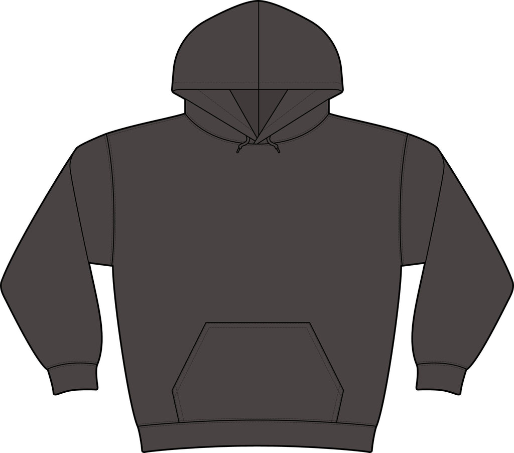 Wright Family Tattoo Club Fleece Hoodie — Small Chest Logo Crewneck Pullover