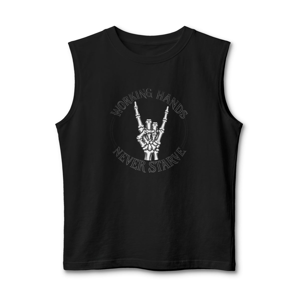 WF Tattoo “Working Hands” Unisex Muscle Tank