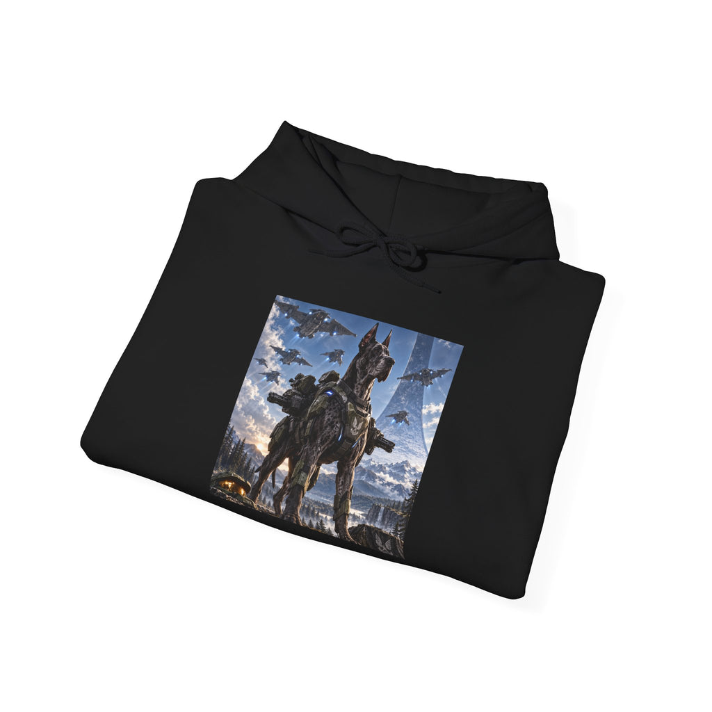 Halo Infinite Master Chief Hoodie — Video Game Dane Squad Pullover