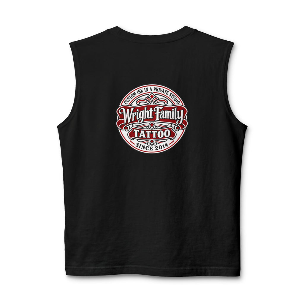 WF Tattoo “Working Hands” Unisex Muscle Tank