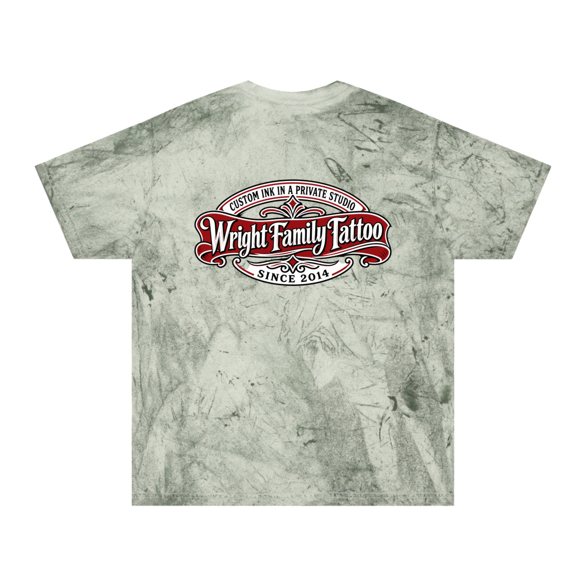Tattoo Studio Dog Tattoo T-Shirt — Wright Family Tattoo Logo Tee