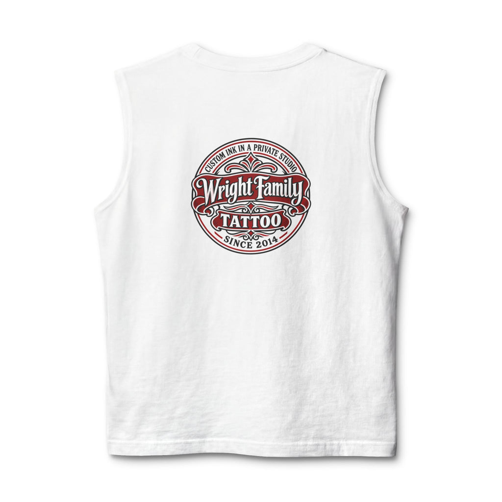 WF Tattoo “Working Hands” Unisex Muscle Tank