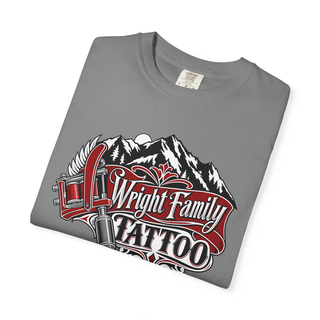 Tattoo Shop T-Shirt — Wright Family Tattoo Logo Tee