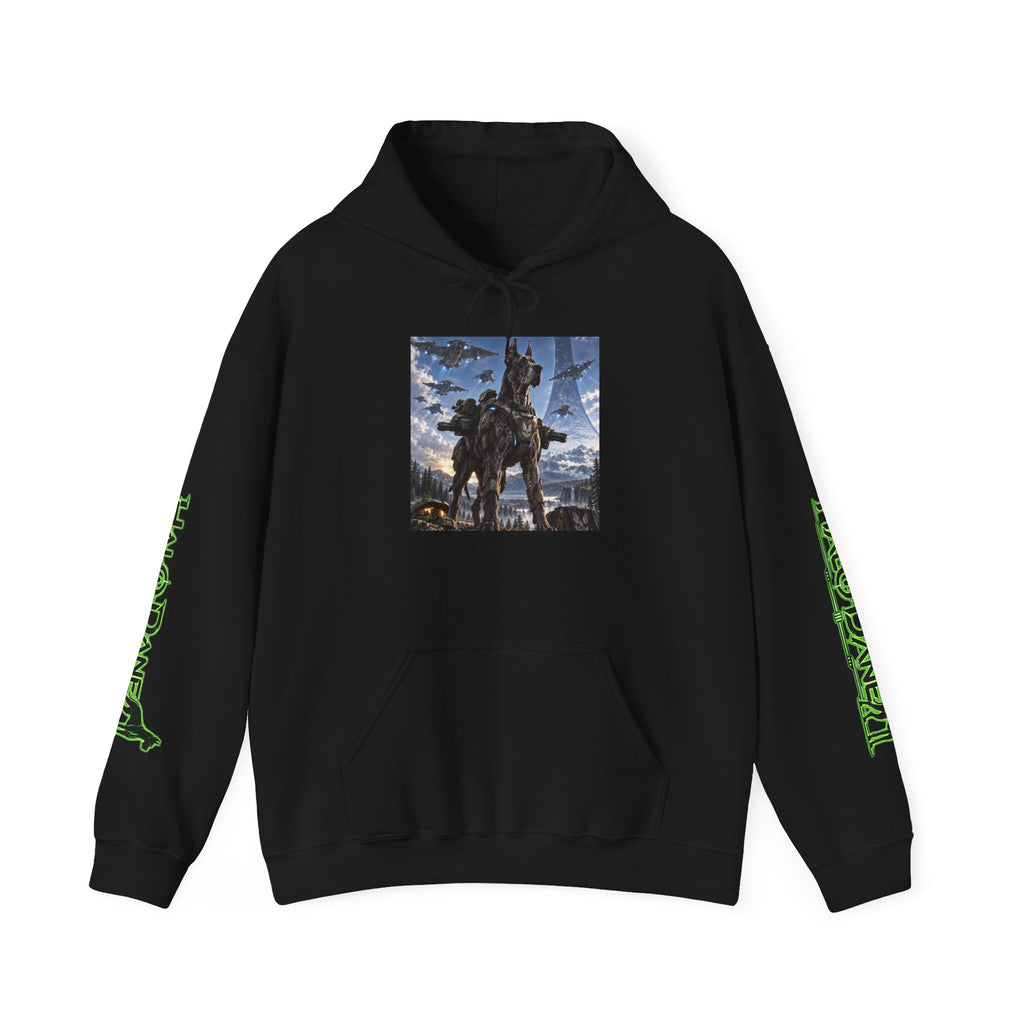 Halo Infinite Master Chief Hoodie — Video Game Dane Squad Pullover