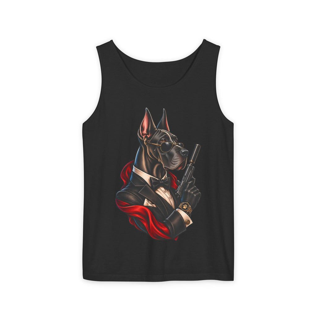 WF Tattoo Great Dane James Bond Tank