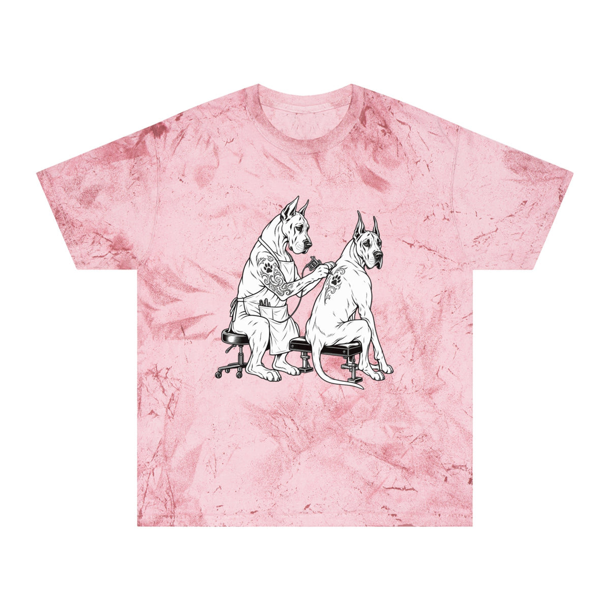 Tattoo Studio Dog Tattoo T-Shirt — Wright Family Tattoo Logo Tee