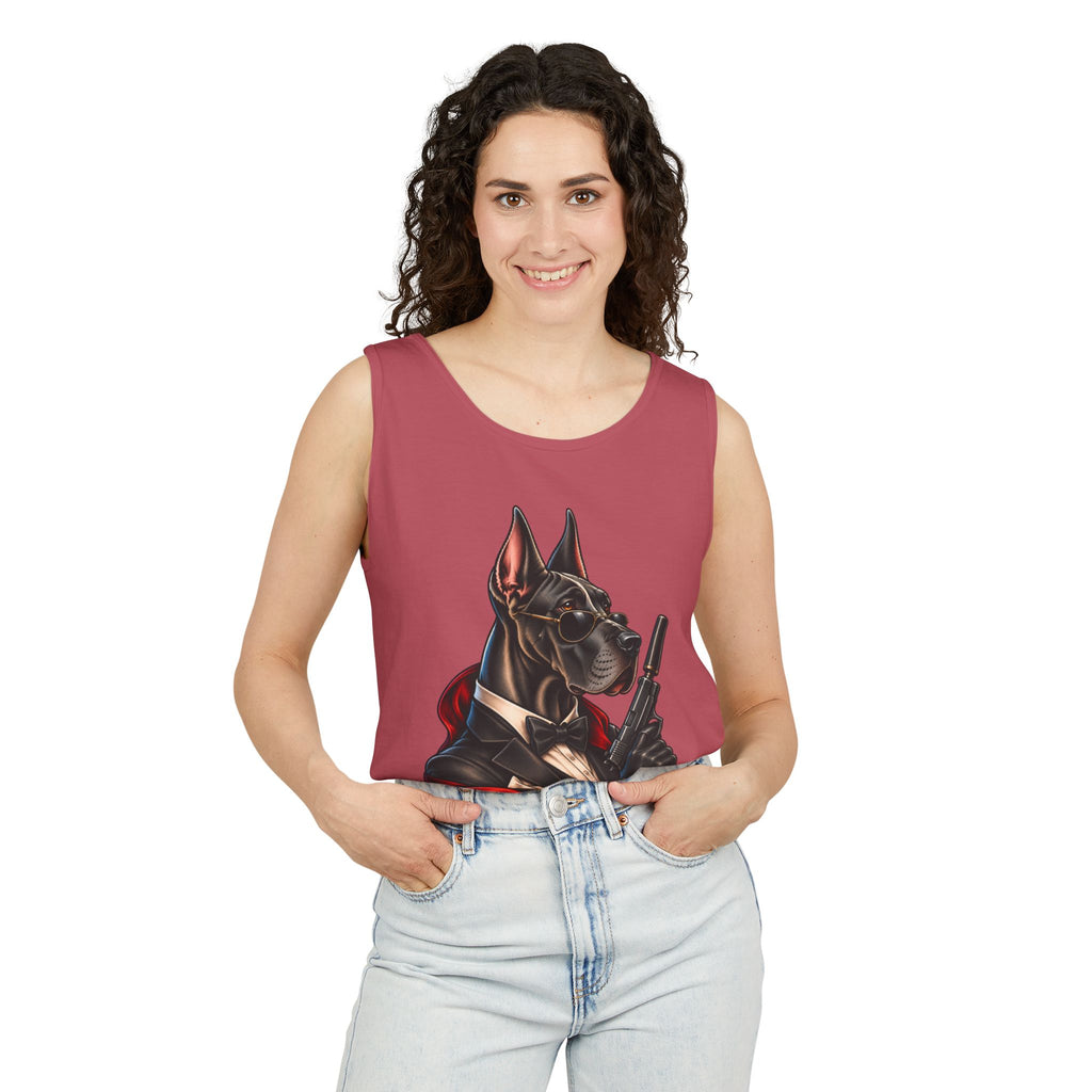 WF Tattoo Great Dane James Bond Tank