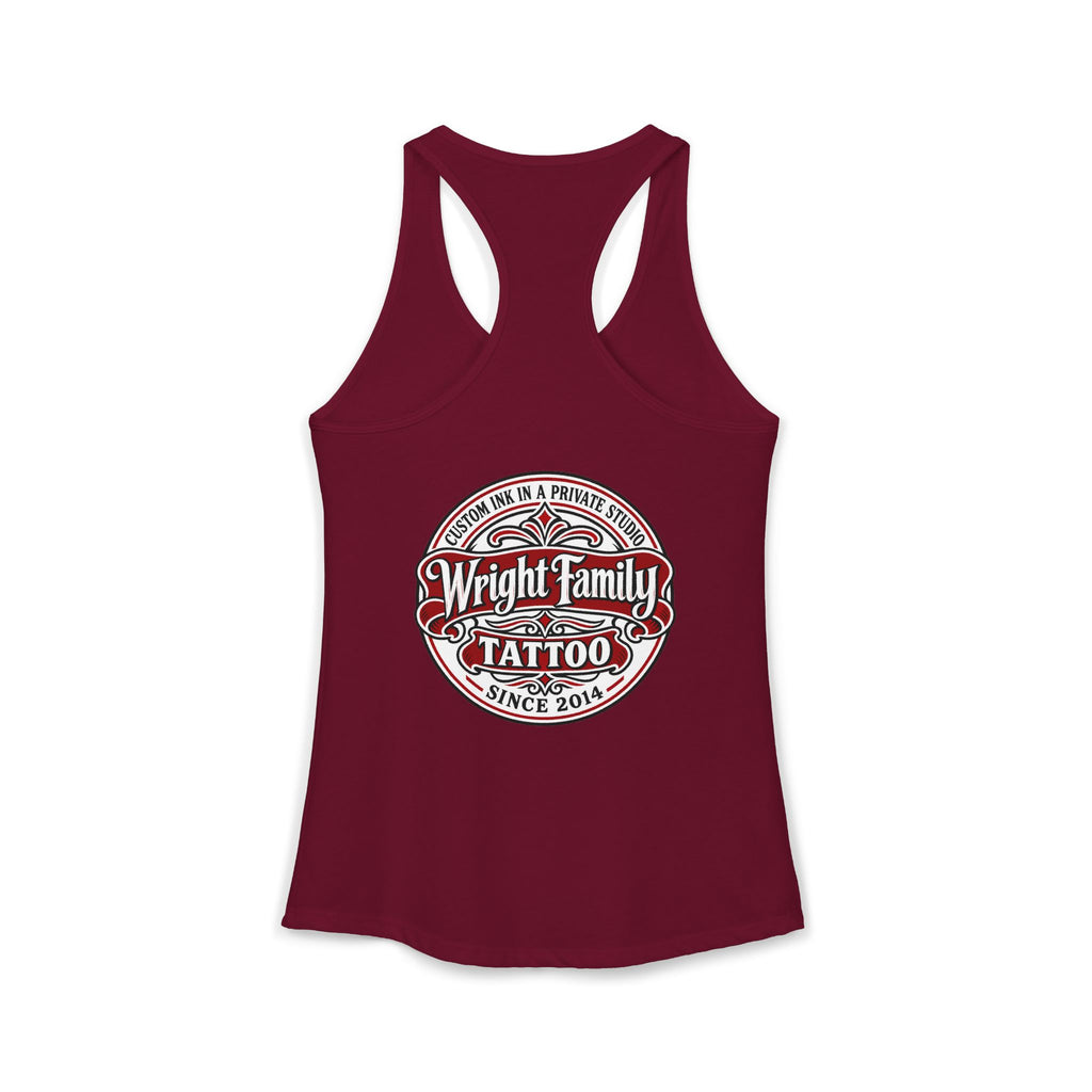Women's Wright Family Tattoo Racerback Tank
