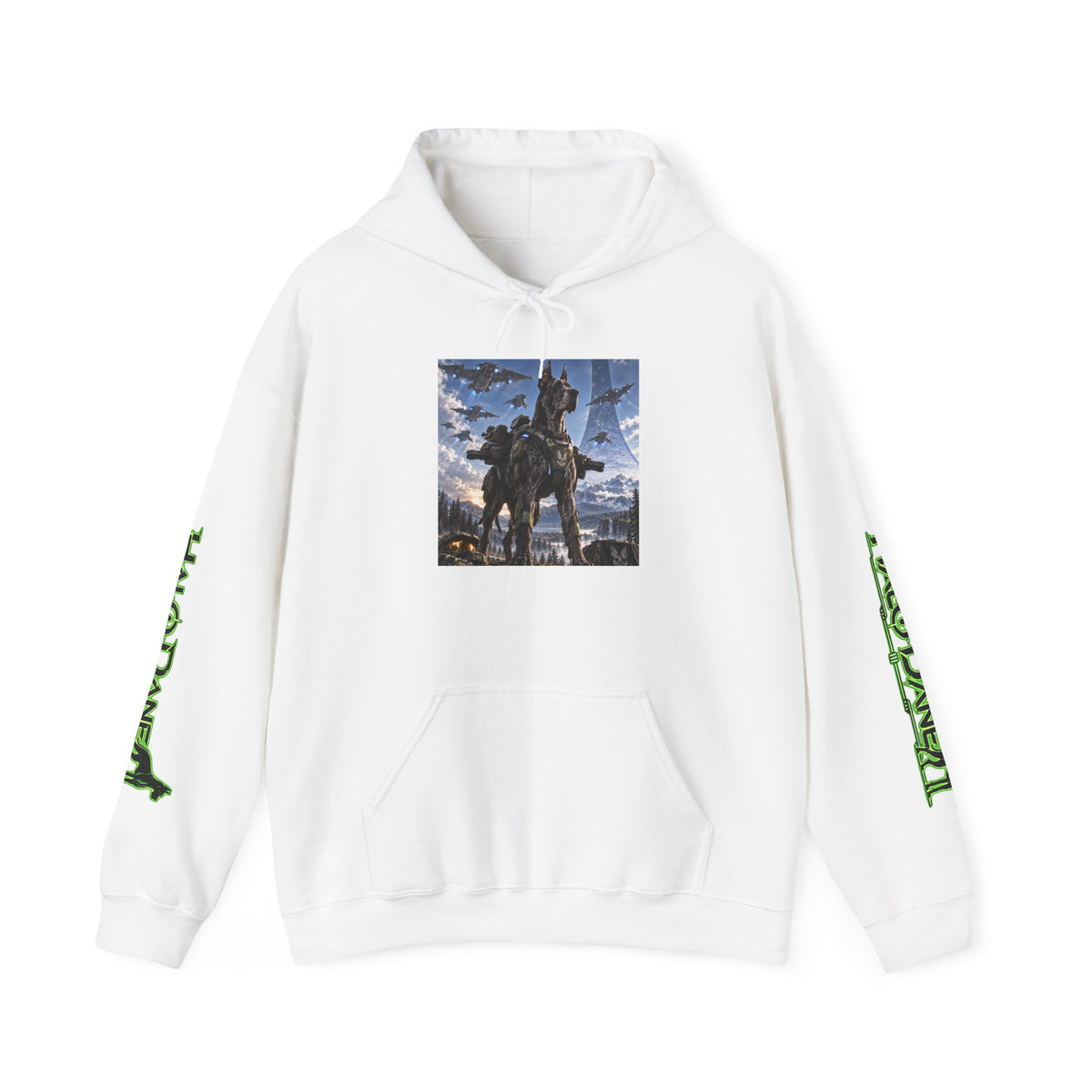 Halo Infinite Master Chief Hoodie — Video Game Dane Squad Pullover