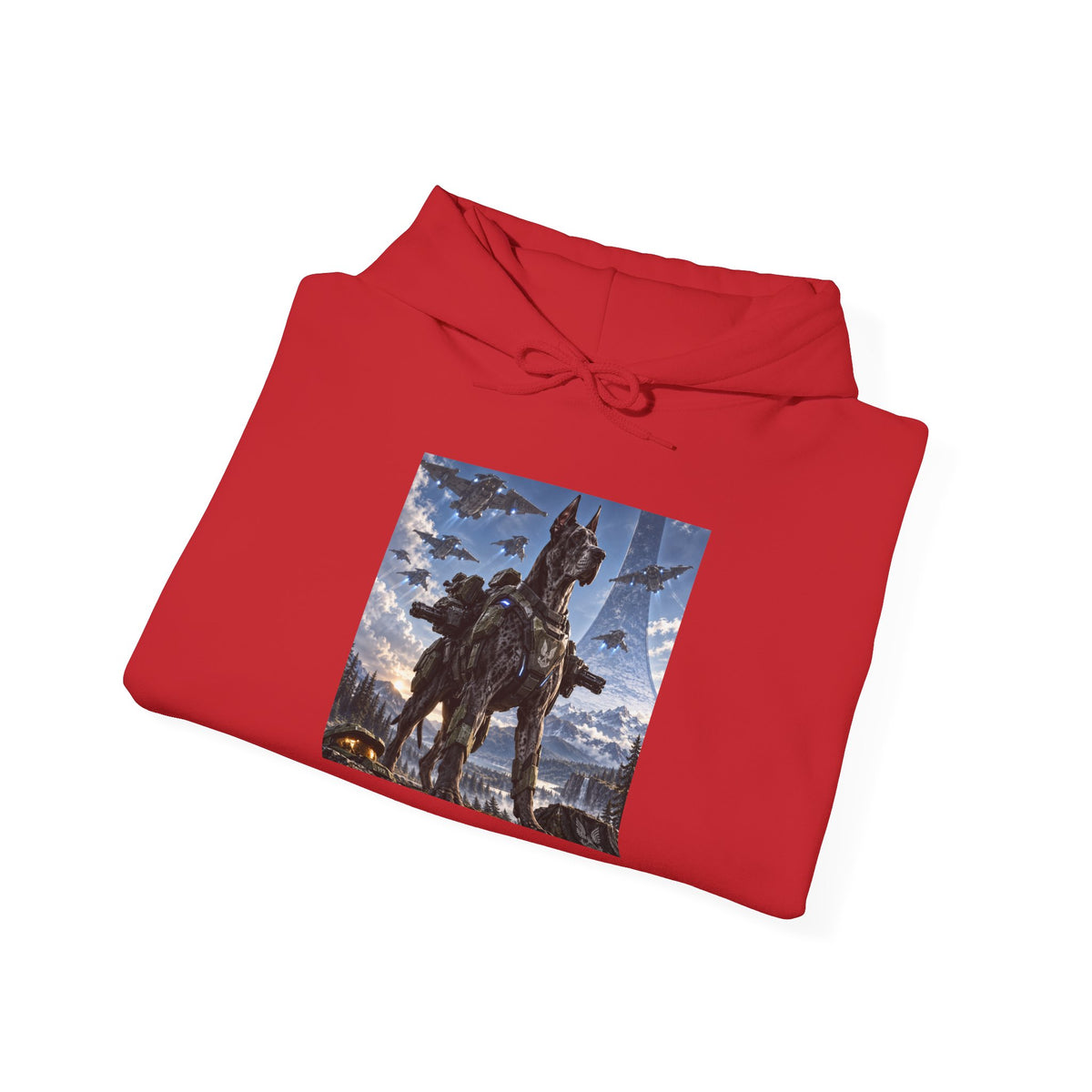 Halo Infinite Master Chief Hoodie — Video Game Dane Squad Pullover