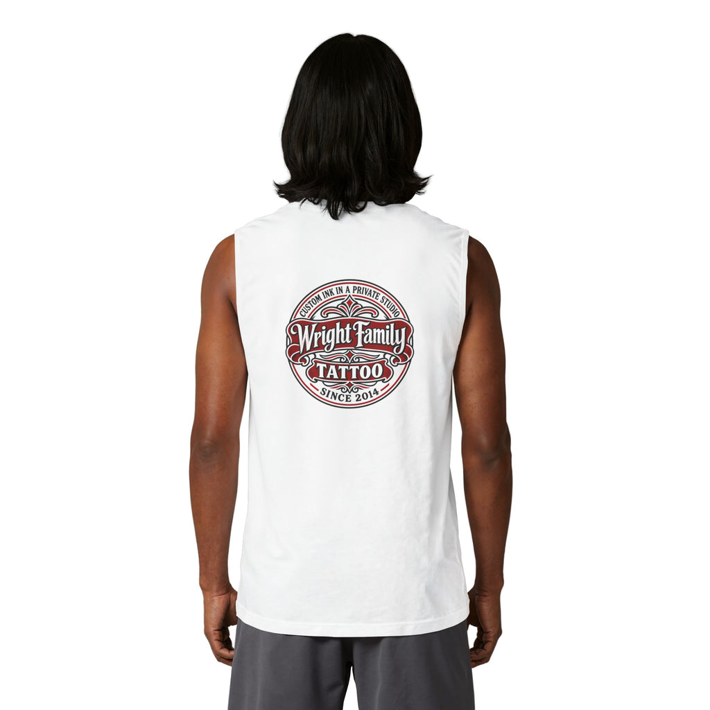 WF Tattoo “Working Hands” Unisex Muscle Tank