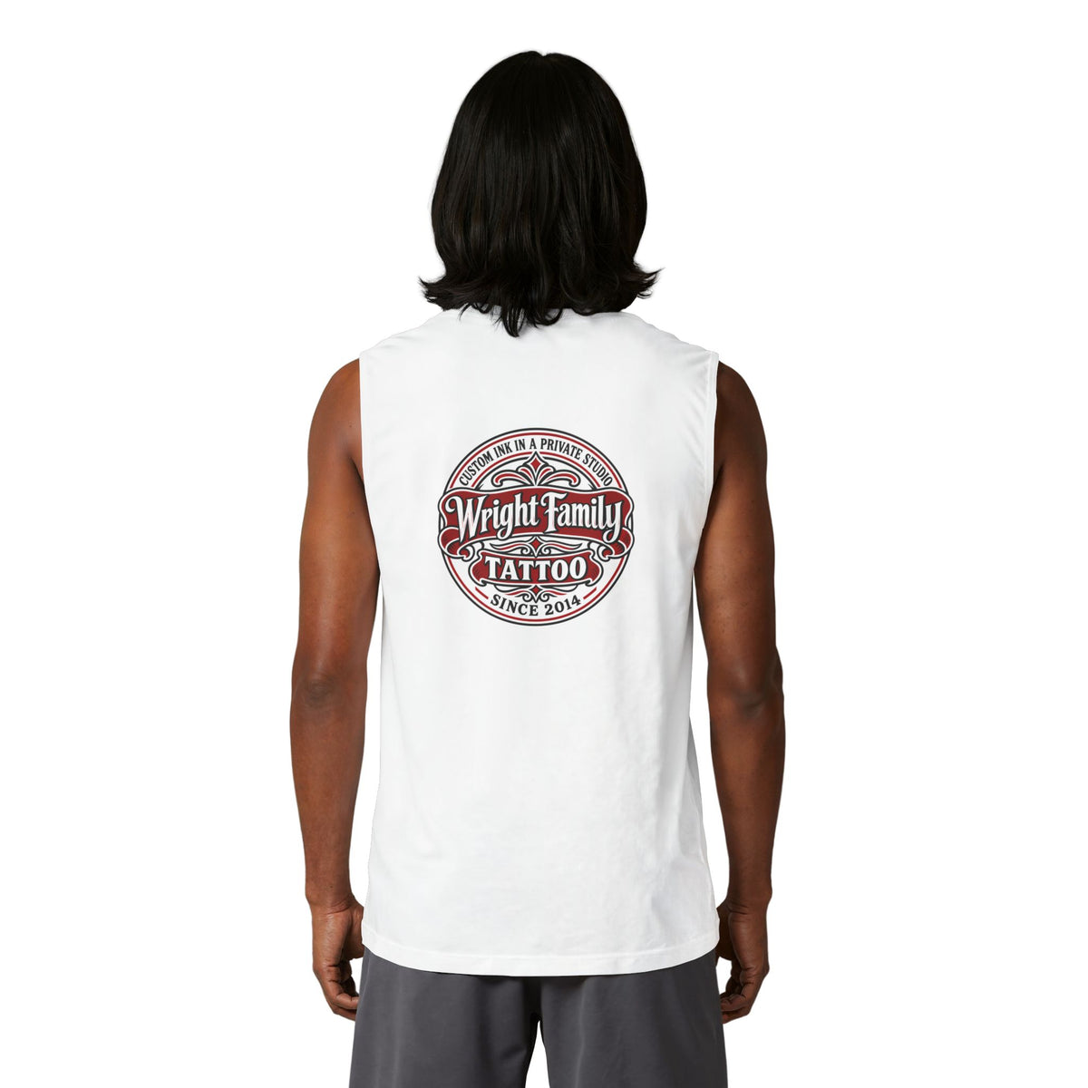 WF Tattoo “Working Hands” Unisex Muscle Tank