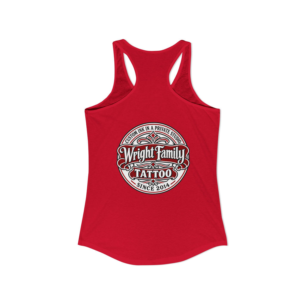 Women's Wright Family Tattoo Racerback Tank