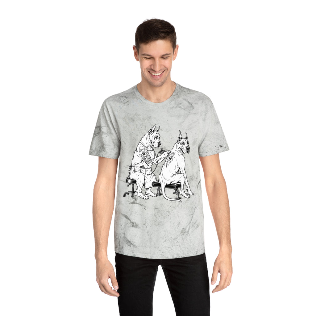 Tattoo Studio Dog Tattoo T-Shirt — Wright Family Tattoo Logo Tee