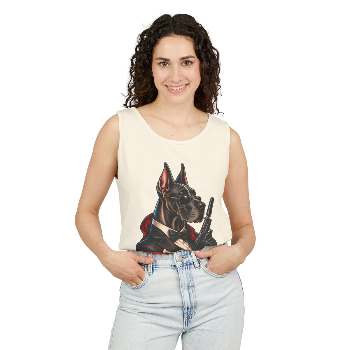 WF Tattoo Great Dane James Bond Tank