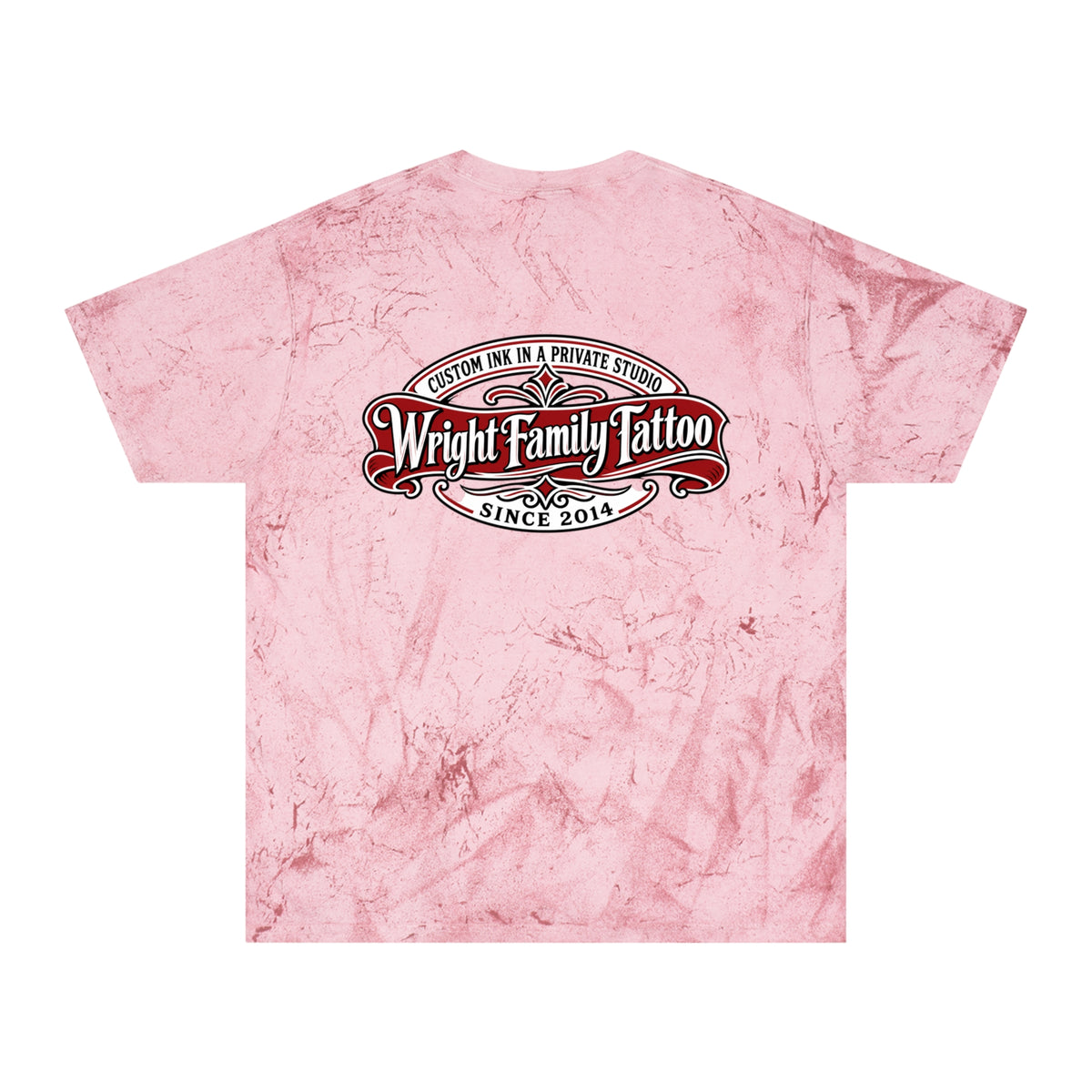 Tattoo Studio Dog Tattoo T-Shirt — Wright Family Tattoo Logo Tee