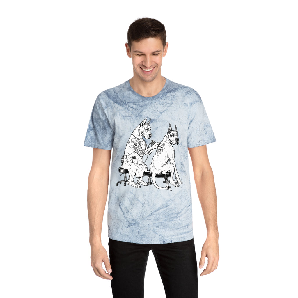 Tattoo Studio Dog Tattoo T-Shirt — Wright Family Tattoo Logo Tee